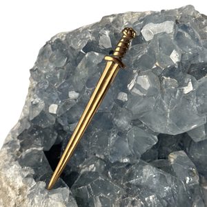 VIKINSKÝ MEČ, AMULET, BRONZ - PŘÍVĚSKY - ŠPERKY