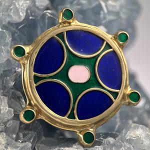 SASKÁ BROŽ, YORKSHIRE, ANGLIE, 950-1066 CE - BROŽE - ŠPERKY