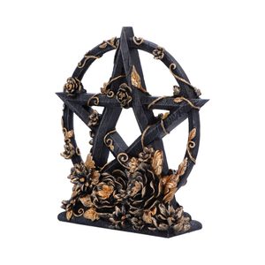 FLORAL - PENTAGRAM 16,5 CM - FIGURKY - HOME DECOR