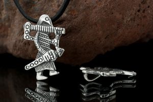 VIKING, VÁLEČNÍK, KLAHAMMAR, STŘÍBRNÝ PŘÍVĚSEK, REPLIKA, AG 925 - PŘÍVĚSKY - STŘÍBRNÉ ŠPERKY