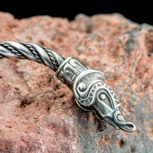 MIDGARDSORMR, VIKINGSKÝ STŘÍBRNÝ NÁRAMEK, AG 925 - NÁRAMKY - STŘÍBRNÉ ŠPERKY