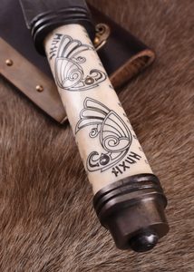 VIKINGSKÝ SAX, HUGIN A MUNIN, S POCHVOU - SAXY - ZBRANĚ