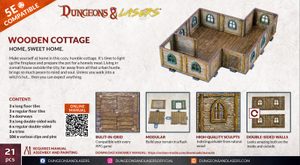 DUNGEONS & LASERS: WOODEN COTTAGE - ARCHON STUDIO - HRY A KNIHY