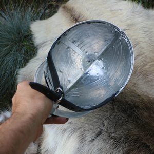 PŘILBA VIKING DE LUXE, DĚTSKÁ HELMA, HLINÍK - DĚTSKÁ ZBROJ - ZBROJE
