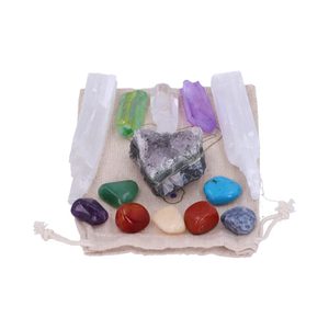 MEDITACE, DÁRKOVÁ SADA KAMENŮ - MAGICKÉ POMŮCKY - HOME DECOR