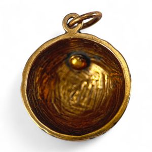 GOLFOVÝ MÍČEK, PŘÍVĚŠEK, BRONZ - PŘÍVĚSKY - ŠPERKY