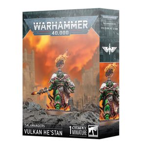 WARHAMMER 40K: SPACE MARINES: SALAMANDERS - VULKAN HE´STAN - WARHAMMER 40K - HRY A KNIHY