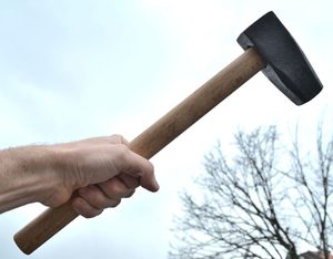 KOVÁŘSKÉ KLADIVO, DOBA ŽELEZNÁ, KELTOVÉ, REPLIKA - KOVANÉ VÝROBKY - KOVÁŘSTVÍ A MINCE