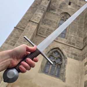 SION, JEDNORUČNÍ MEČ, 14.-15. STOLETÍ, FULL TANG - STŘEDOVĚKÉ MEČE - ZBRANĚ