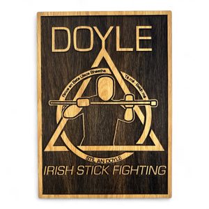 DOYLE STYLE - IRISH STICK FIGHTING, NÁSTĚNNÁ DEKORACE 32 X 45 CM - OBRAZY - HOME DECOR
