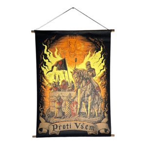 JAN ŽIŽKA - HUSITÉ, NÁSTĚNNÝ PLAKÁT - PLAKÁTY - HOME DECOR