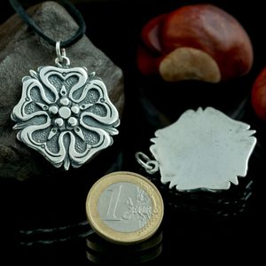 RŮŽE, ROŽMBERKOVÉ, STŘÍBRNÝ PŘÍVĚSEK, AG 925,12G - PŘÍVĚSKY - STŘÍBRNÉ ŠPERKY