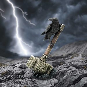 THOROVO KLADIVO - MJÖLNIR, 23CM - FIGURKY - HOME DECOR