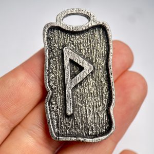 WUNJO - RUNOVÝ AMULET, ZINEK - RUNY - ŠPERKY