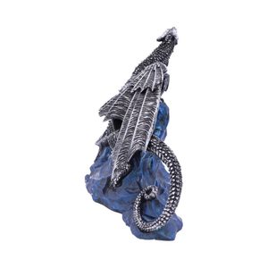 STŘÍBRNÝ DRAK, DEKORACE - FIGURKY - HOME DECOR