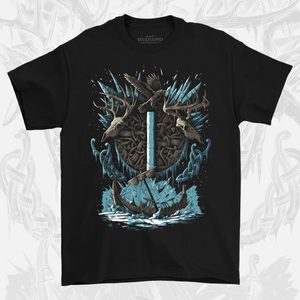 ISAZ, EDICE FUTHARK, TRIČKO BAREVNÉ PÁNSKÉ - TRIČKA PÁNSKÁ - MÓDA