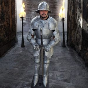 STŘEDOVĚKÉ BRNĚNÍ - PRO ÚČELY FOCENÍ - BRNĚNÍ - ZBROJE