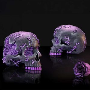 LEBKA GEODE SKULL 15CM - FIGURKY - HOME DECOR