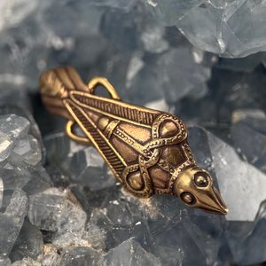 HAVRAN, VIKINGOVÉ, DLE NÁLEZU Z OLANDU, ŠVÉDSKO, BRONZOVÁ BROŽ - BROŽE A KNOFLÍKY - ŠPERKY