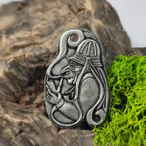 VODNÍK, PŘÍVĚSEK, ZINEK - SLOVANSKÉ AMULETY - ŠPERKY