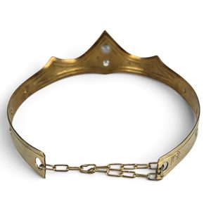 GRACIA - COURONNE, laiton, sang de dragon
