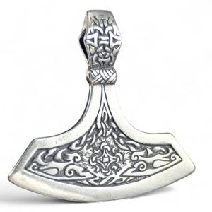 HERSIR, SEVERSKÁ SEKERA, STŘÍBRNÝ PŘÍVĚSEK, AG 925, 14G - PŘÍVĚSKY - STŘÍBRNÉ ŠPERKY