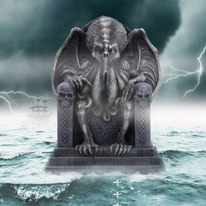 CTHULHU'S THRONE 18.3CM FIGURKA - FIGURKY - HOME DECOR