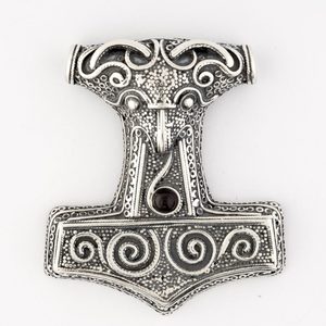 HAVRANÍ THOROVO KLADIVO, STŘÍBRNÝ PŘÍVĚSEK, AG 925, 18 G - PŘÍVĚSKY - STŘÍBRNÉ ŠPERKY