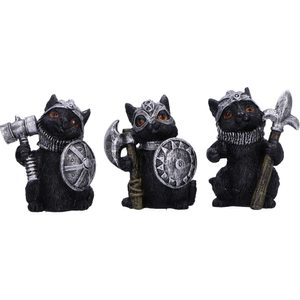 CAT CRUSADERS - SADA 6 FIGUREK - FIGURKY - HOME DECOR