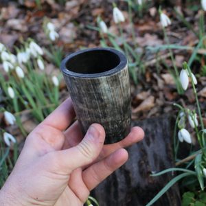 POHÁR Z ROHU 0,15 L - ROHY NA PITÍ - STOLOVÁNÍ