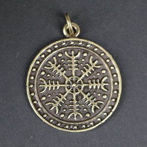 AEGISHJÁLMUR - HELMA DĚSU, AMULET ISLAND, STAROMOSAZ - VŠECHNY AMULETY, VLASTNÍ VÝROBA - ŠPERKY