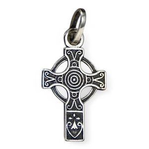 KELTSKÝ KŘÍŽ, STŘÍBRNÝ PŘÍVĚSEK MALÝ, AG 925 - PŘÍVĚSKY - STŘÍBRNÉ ŠPERKY