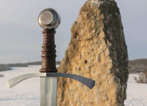 MORNA JEDNORUČNÍ MEČ FULL TANG - STŘEDOVĚKÉ MEČE - ZBRANĚ