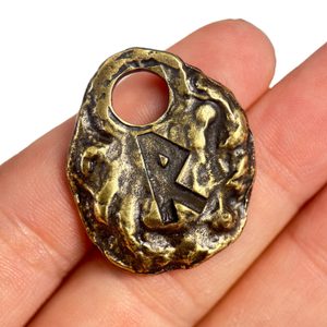 RAIDHO - RUNOVÝ AMULET, STAROMOSAZ - RUNY - ŠPERKY