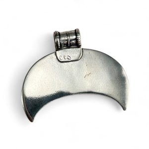 LUNICE, VELKOMORAVSKÝ STŘÍBRNÝ PŘÍVĚSEK, AG 925 A GRANÁT - PŘÍVĚSKY - STŘÍBRNÉ ŠPERKY