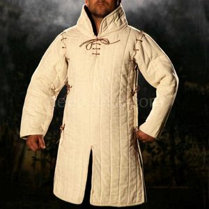 DLOUHÝ GAMBESON S ODNÍMATELNÝMI RUKÁVY - PROŠÍVANÉ ZBROJE - ZBROJE