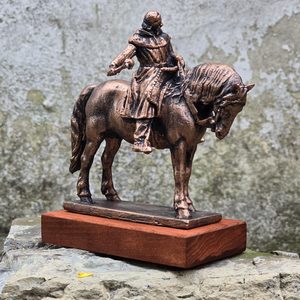 JAN ŽIŽKA NA KONI, MINIATURA - SLOVANÉ, ČECHY, MORAVA - HOME DECOR