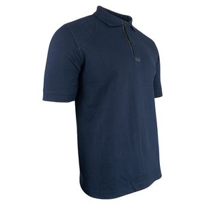 STŘELECKÉ TRIČKO POLO NAVY L - OUTDOOR - TÁBOŘENÍ A ŘEMESLA