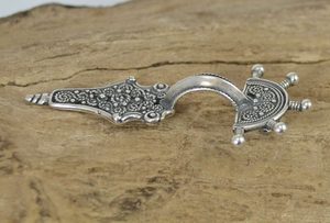 FIBULA - SLOVANSKÝ STŘÍBRNÝ PŘÍVĚSEK, SRBSKO, AG 925 - PŘÍVĚSKY - STŘÍBRNÉ ŠPERKY