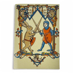 BOJOVÍ ZAJÍCI, MAGNET, 57X80 MM - MAGNETY - HRY A KNIHY
