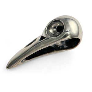 VRANÍ LEBKA, STŘÍBRNÝ PŘÍVĚSEK, AG 925, 15 G - PŘÍVĚSKY - STŘÍBRNÉ ŠPERKY