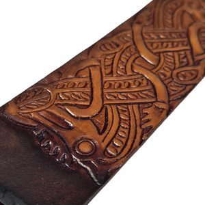 Bracelet Viking, leather