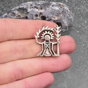 AKKA, SÁMSKÁ BOHYNĚ PLODNOSTI, PŘÍVĚŠEK BRONZ - PŘÍVĚSKY - ŠPERKY