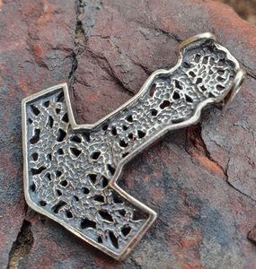 MJÖLNIR THOROVO KLADIVO STŘÍBRNÝ PŘÍVĚSEK, AG 925 - PŘÍVĚSKY - STŘÍBRNÉ ŠPERKY