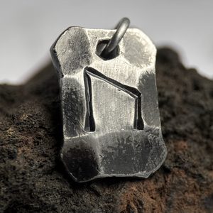 URUZ, KOVANÁ RUNA, AMULET - KOVANÉ ŠPERKY - ŠPERKY