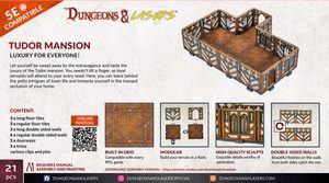 DUNGEONS & LASERS: TUDOR MANSION - ARCHON STUDIO - HRY A KNIHY