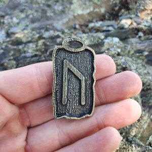 URUZ - RUNOVÝ AMULET, ZINEK STAROMOSAZ - RUNY{% if kategorie.adresa_nazvy[0] != zbozi.kategorie.nazev %} - ŠPERKY - BRONZ, ZINEK, BIŽUTERIE{% endif %}