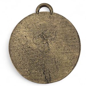 SPÍCÍ LIŠKA, PŘÍVĚSEK, ZINEK, STAROMOSAZ - ZVÍŘECÍ AMULETY - ŠPERKY