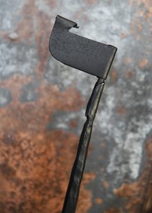 DRAKKAR, VIKINGSKÁ LOĎ, RITUÁLNÍ KOVANÝ SVÍCEN 30CM - SVÍCNY, KOVANÉ - KOVÁŘSTVÍ A MINCE