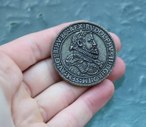 ČECHY, RUDOLF II, TOLAR, REPLIKA MINCE - ZINEK, STAROMOSAZ - STŘEDOVĚK AŽ RENESANCE, MINCE - KOVÁŘSTVÍ A MINCE